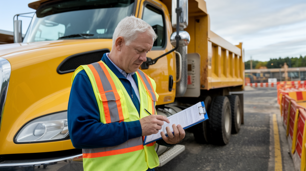 Maintaining Your Dump Truck License